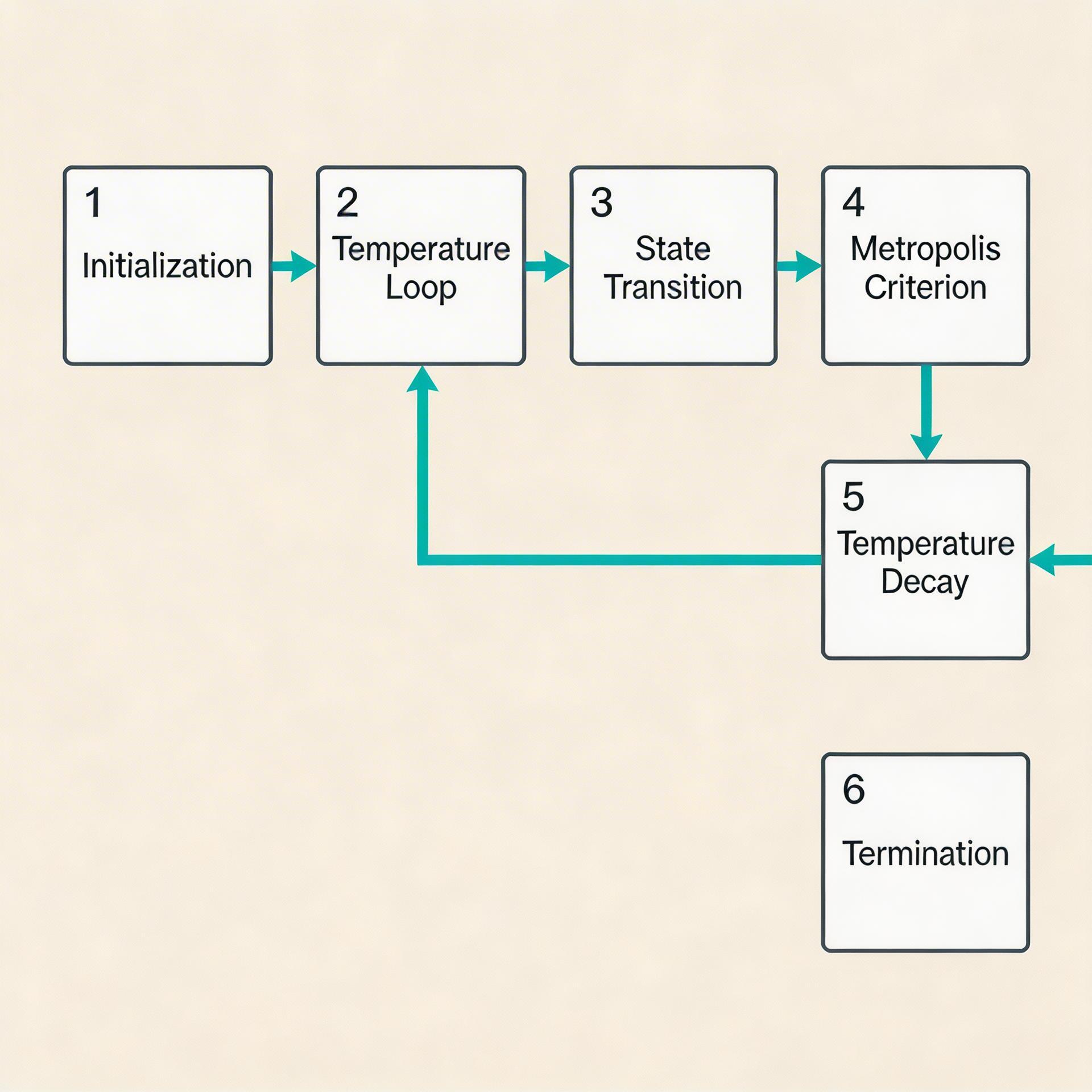 模拟退火算法流程图